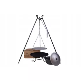  SET Grill Feuertopf 10,5 Gusseisen ES-ER