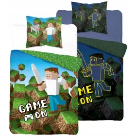    Detexpol Bettwäscheset Steppdecke 160cm x 200 Kissen 70x80cm 2-teilig