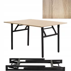 Klappbarer Konferenzbanketttisch 120x90cm