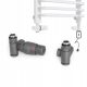  Eckiges Thermostatset Vario-Term IGS0202CFK-Graphite-Black-Mat