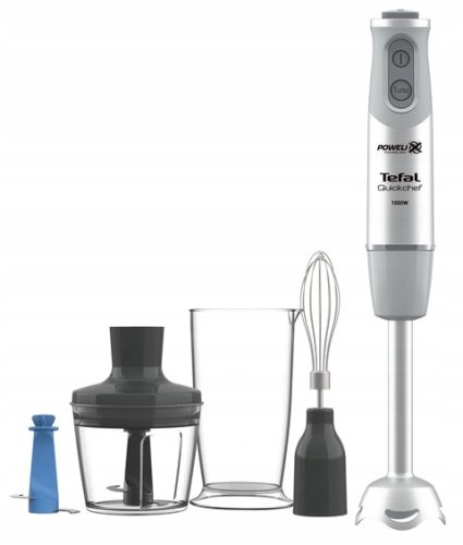  Tefal Quickchef HB65KD38 Stabmixer 1000 W silber/grau