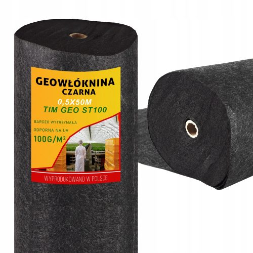 Agrartextil - Mulch-Geotextil (Anti-Unkraut) TIM System weiß 50 x 5000 cm 100 g/m²