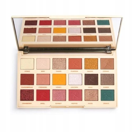  Makeup Revolution Lidschatten-Palette Gepresste Perle, satiniert