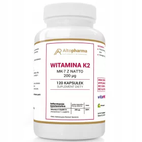   Vitamin K2 vitaMK7 200µg Natürlich & Vegan von Altopharma - 120 Kapseln