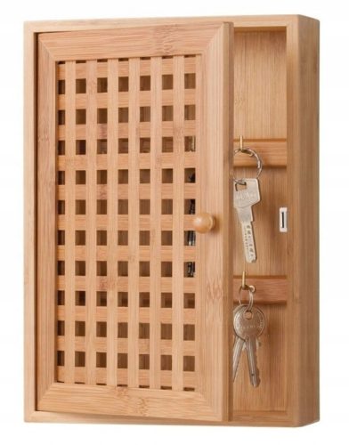  Zeller 13876 Schlüsselschrank aus Bambus 27x19 cm