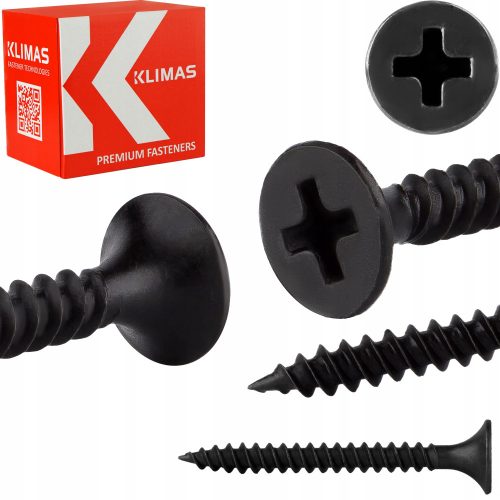 Schrauben für Gipskartonplatten Wkręt-Met KSGM-35035 3,5x35 mm 1000 Stk.