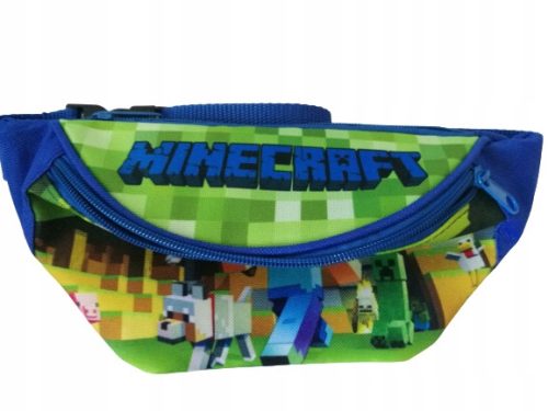  MINECRAFT STEVE Hüfttasche, Zweikammer