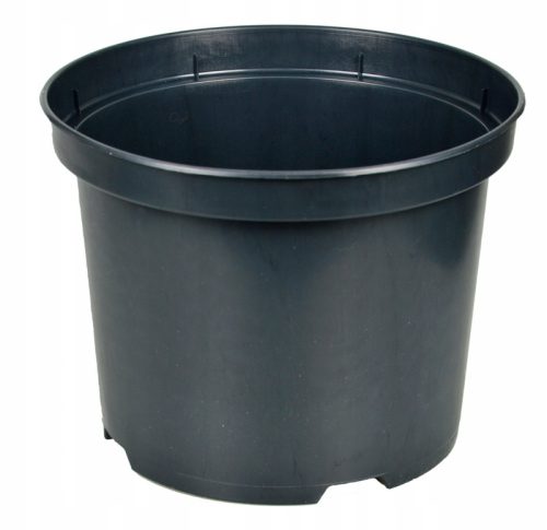  Blumentopf Edoniczki.pl 23 cm x 23 x 17,5 cm Durchmesser 23 cm Kunststoff schwarz