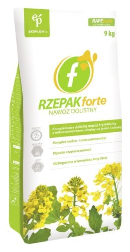 Efektiver Blattdünger Ekoplon für Winterraps und Sommerraps, 9 kg Granulat