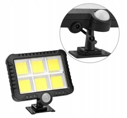  Anytech schwarze LED-Solarlampe