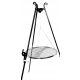 Feuerstellen für den Garten Nikmet Dreibeingrill, Edelstahlrost, 80 cm