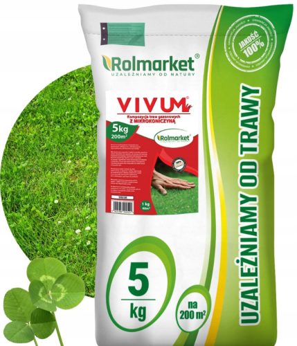  Rolmarket Grasmischung 200 m² 5 kg
