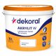 Dekoral Latex-Wandfarbe 10 l, schneeweiß matt