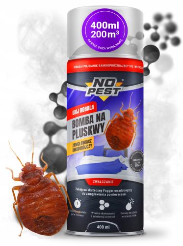 Insektenschutzmittel No-Pest 4Insect Bomb Bettwanzengranate 400 ml