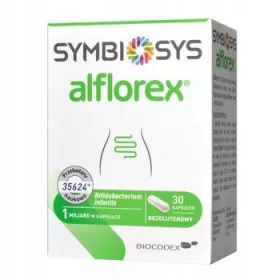   SYMBIOSYS Alflorex® - Probiotisches Nahrungsergänzungsmittel mit Bifidobacterium infantis 35624®