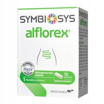 SYMBIOSYS Alflorex® - Probiotisches Nahrungsergänzungsmittel mit Bifidobacterium infantis 35624®