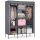 Massido TEXTILE Kleiderschrank 130 x 175 x 45 cm Graphit