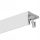 Deckenschienen KLEINE DECKENSCHIENE AUS ALUMINIUM + DOPPELABDECKUNG 360 CM