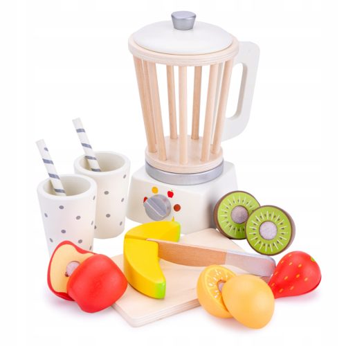  NEUER CLASSIC TOYS-SMOOTHIE-MIXER AUS HOLZ
