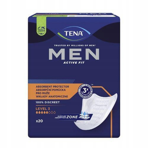  Tena Men Active Fit Level 3 Herren-Einlegesohlen 20 Stk.