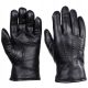 WINTER Herren-Lederhandschuhe, schwarz, ISOLIERTES Leder
