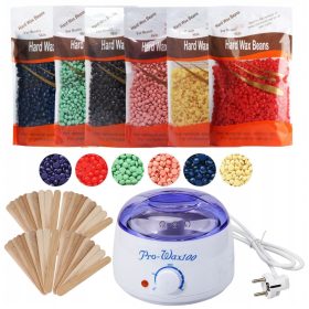  Wachserhitzer + 6x Hartwachs + 100 Stäbchen