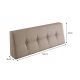  Drewnopak Kissen 120 x 40 x 15 silber
