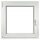 PVC-Fenster 100 x 100 / 1000 x 1000 Ru/L Weiß