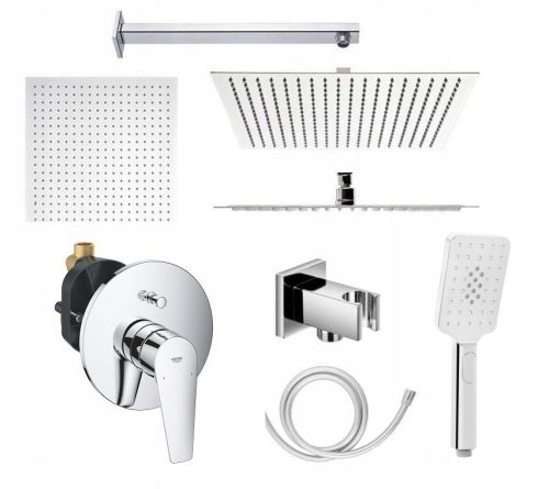 Grohe Bauedge Chrom-Unterputz-Duscharmatur