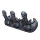  KLEIDERBÜGEL PENIS mit Ohrringen, lustiges Sexgeschenk für einen Junggesellinnenabschied