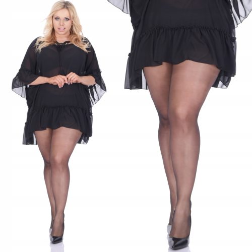  Große Strumpfhose 20 den Lycra PLUS SIZE Phänomen