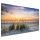 Bilder an der Wand Bild auf Leinwand Strand Meer Sonnenuntergang 100x70