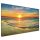 Bilder an der Wand Leinwanddruck „Sonnenuntergang am Strand“ 120x80