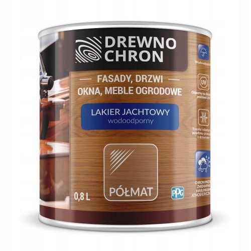 Drewnochron Yacht Halbmattlack 0,8 l