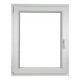 PVC-Fenster 60 x 80 / 600 x 800 RU/L weiß 24H