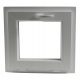 PVC-Fenster 565 x 535 kippbar weiß – MATTES Glas