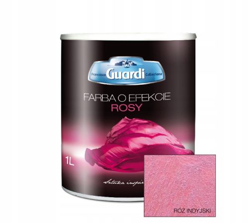 Strukturelle Acryl-Wandfarbe Francesco Guardi Collezione 1 l Indian Pink seidenmatt