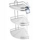  Kadax K10 Badezimmerregal 25x25x58 cm Chrom
