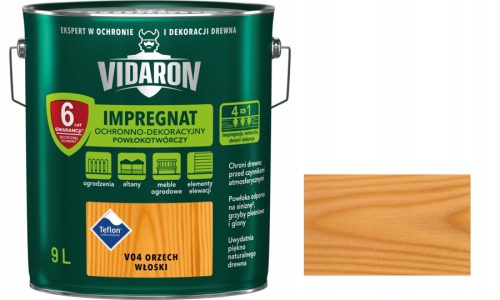 Vidaron V04 Holzimprägnierung Walnuss 9 l