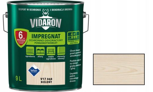 Vidaron V17 filmbildende Imprägnierung, Eiche gebleicht, 9 l