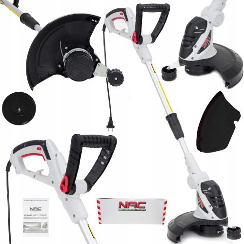 Trimmer, Freischneider und Grasschneider NAC TE55-DW 550W 30cm elektrischer Trimmer