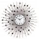 Uhr für zu Hause JVD-Wanduhr, Schwarz, Grautöne, 75 cm