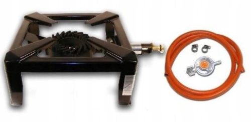 Geschweißter Gashocker 8 kW, Reduzierstück aus Gusseisen 40x40