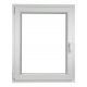 PVC-Fenster 90 x 100 / 900 x 1000 Ru/L Weiß