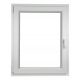 PVC-Fenster 80 x 100 / 800 x 1000 Ru/L Weiß