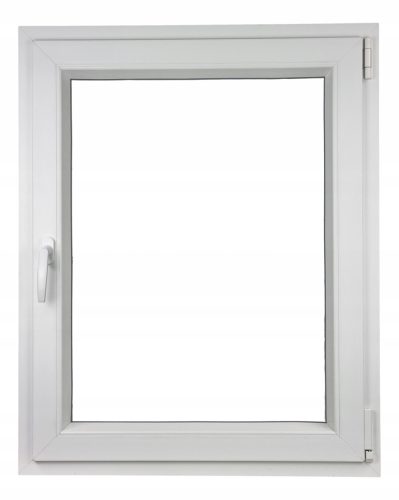 PVC-Fenster 80 x 100 / 800 x 1000 Ru/P Weiß