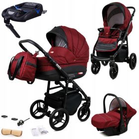  BabyLux Axel Plum 4in1 Kinderwagen