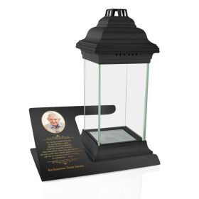  Widmungsgrabständer und große Laterne, XXL