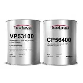 POLYURETHAN-LACK Klarer Glanz ISOLACA + gehärtet