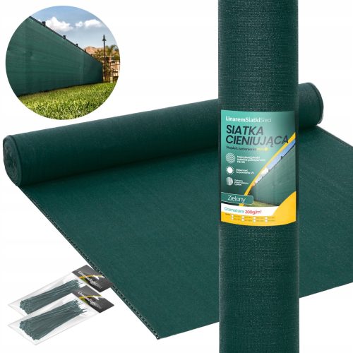 Linar-Schattennetz 95 % 1,2 x 50 m grün
